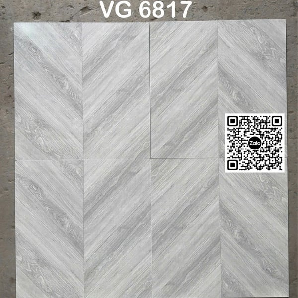 Gạch Men Mờ 60x60 Ốp Lát Giá Rẻ vân gỗ VG6817