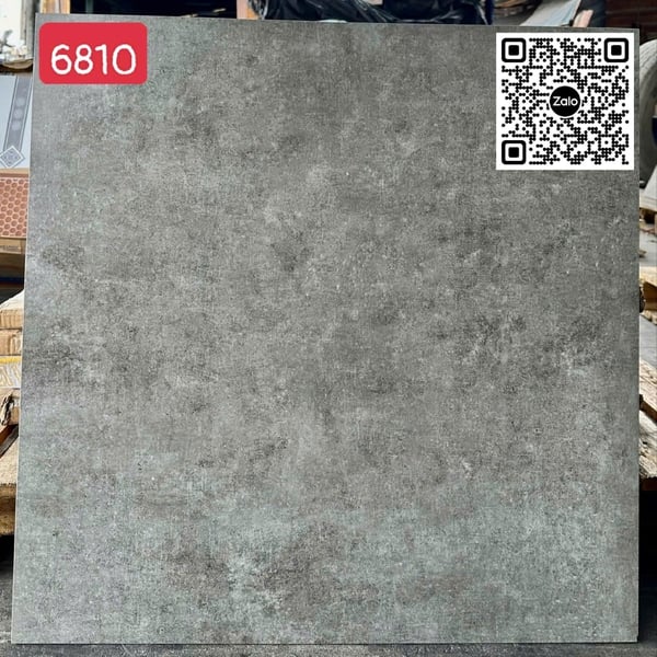 Gạch Men Mờ 60x60 Ốp Lát Giá Rẻ xám đậm 6810