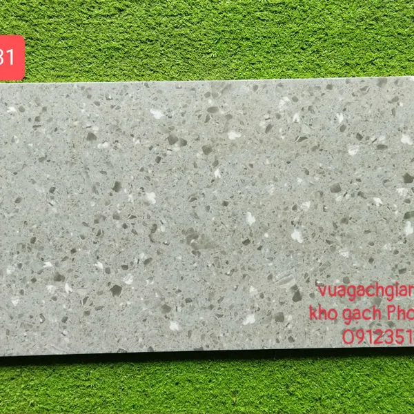 Gạch Men Mờ Ốp Lát 30x60 Cao Cấp Trung Quốc xám terazzo vân nhỏ PH6531