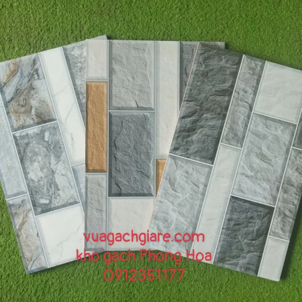 Gạch Men Trang Trí 30x45 Kim Phong giả đá KE80241T