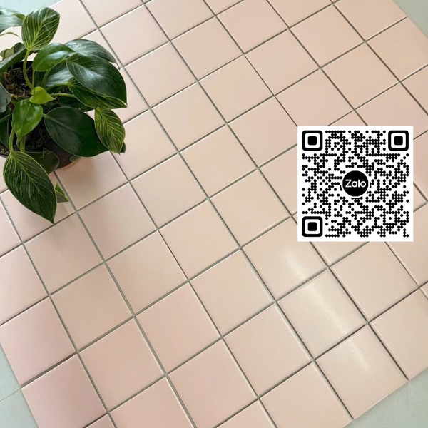 Gạch Mosaic 30x30 Ốp Dán Trang Trí màu hồng 902