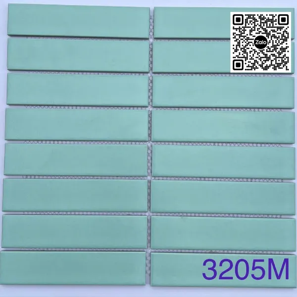 Gạch Mosaic Ốp Dán Trang Trí thanh que xanh dương 3205M