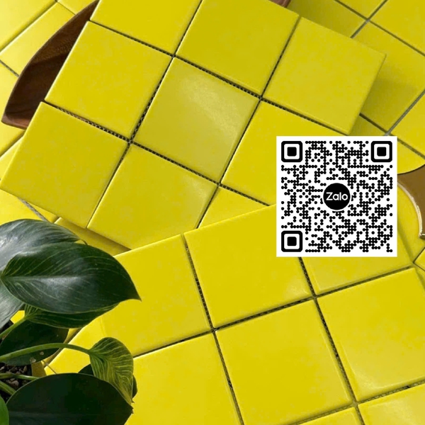 Gạch Mosaic 30x30 Ốp Dán Trang Trí màu vàng 9715M