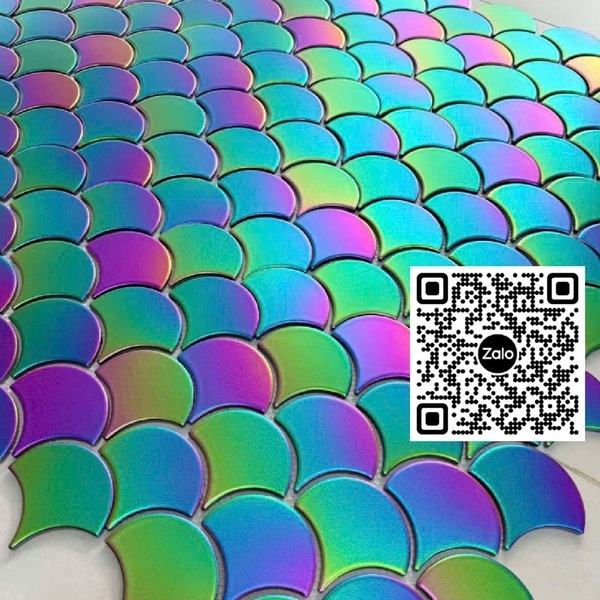 Gạch Mosaic 30x30 Ốp Dán Trang Trí cầu vồng MHF38