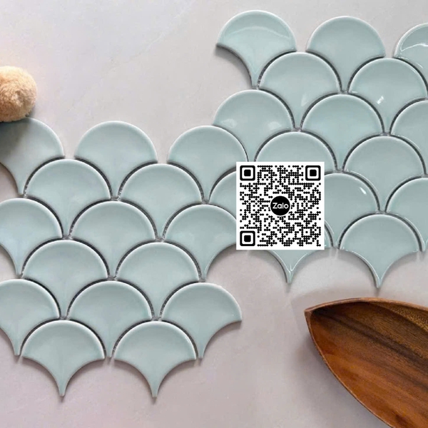 Gạch Mosaic 30x30 Ốp Dán Trang Trí màu xám MHF05