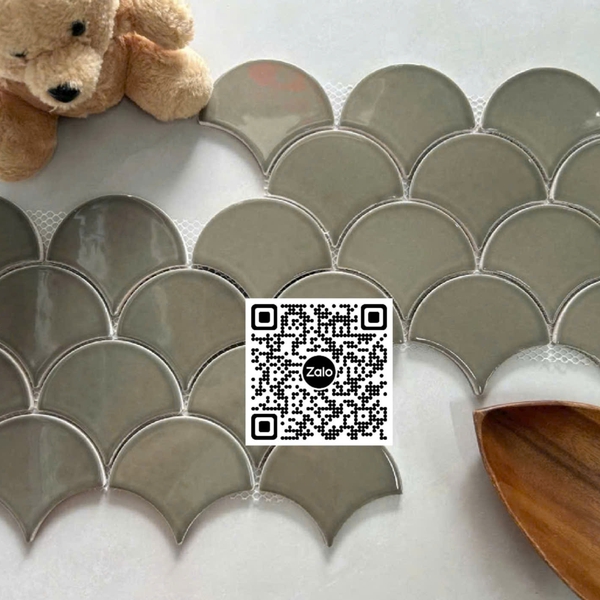 Gạch Mosaic 30x30 Ốp Dán Trang Trí màu nâu MHF88