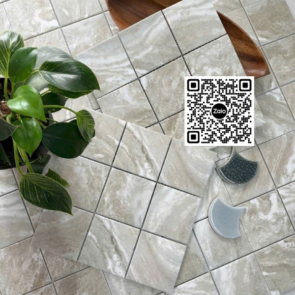 Gạch Mosaic 30x30 Ốp Dán Trang Trí màu xám 97M09