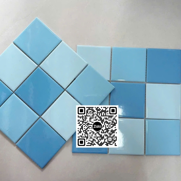 Gạch Mosaic 30x30 Ốp Dán Trang Trí xanh dương 97B01