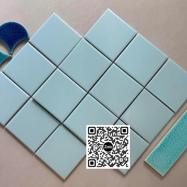 Gạch Mosaic 30x30 Ốp Dán Trang Trí màu xanh dương 903