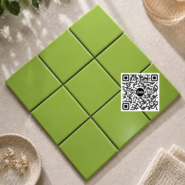 Gạch Mosaic 30x30 Ốp Dán Trang Trí xanh lá 9718M