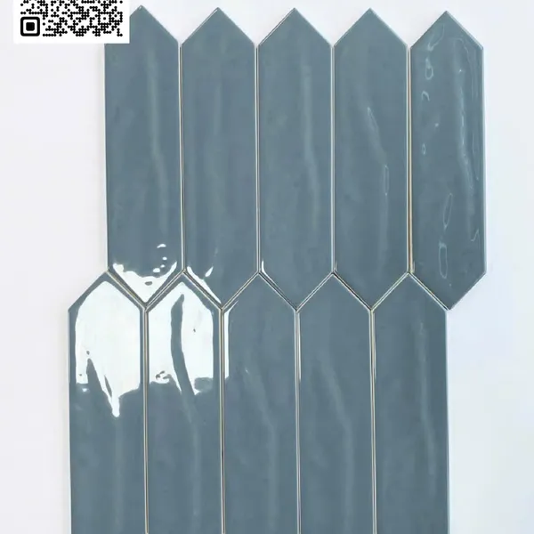 Gạch Thẻ 7.5x30 Hình Mũi Tên Giá Rẻ ốp lát trang trí màu xám đậm