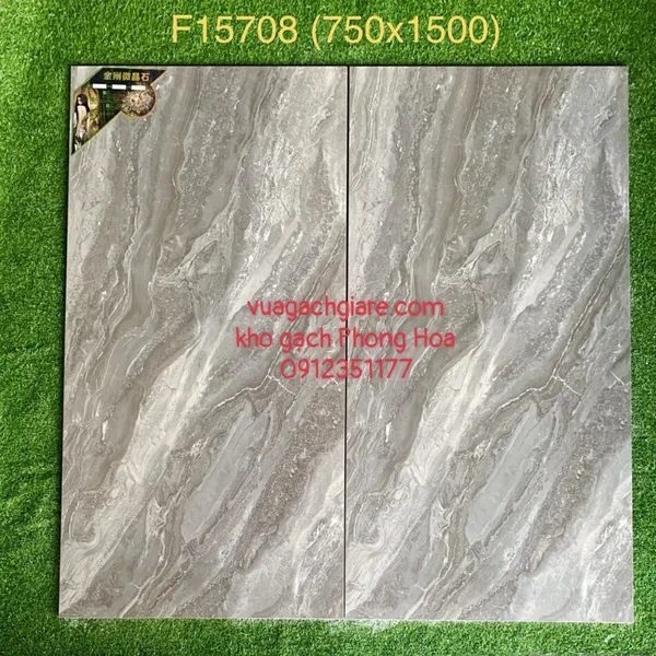 Gạch Men Lát Nền Toilet 30x30 trắng vân khói VH3301