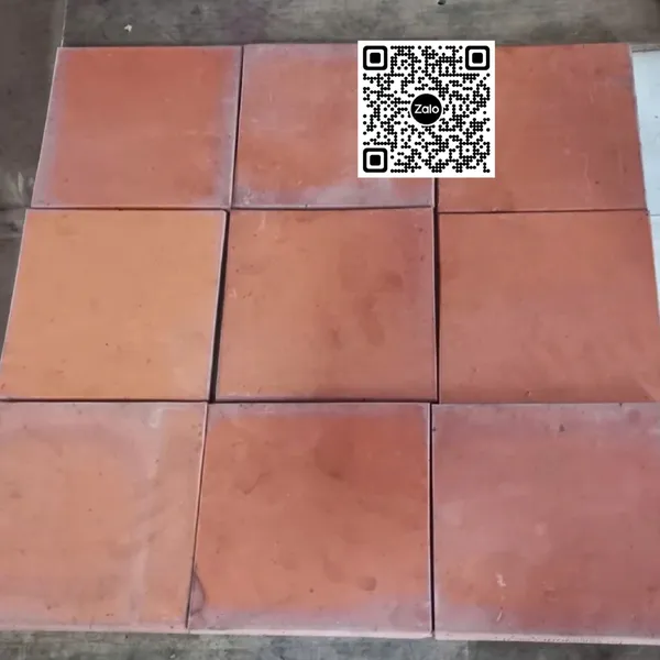 Gạch Tàu Vĩnh Long 30x30 Ốp Lát đỏ cam