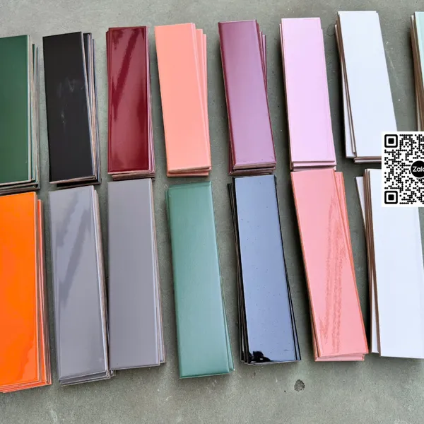 Gạch Thẻ 7.5x30 Ốp Lát Trang Trí màu hồng M75316B