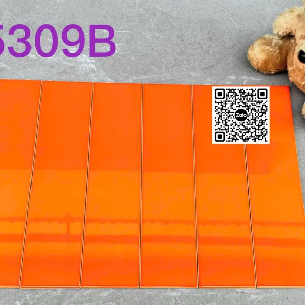 Gạch Thẻ 7.5x30 Ốp Lát Trang Trí màu cam P75309B