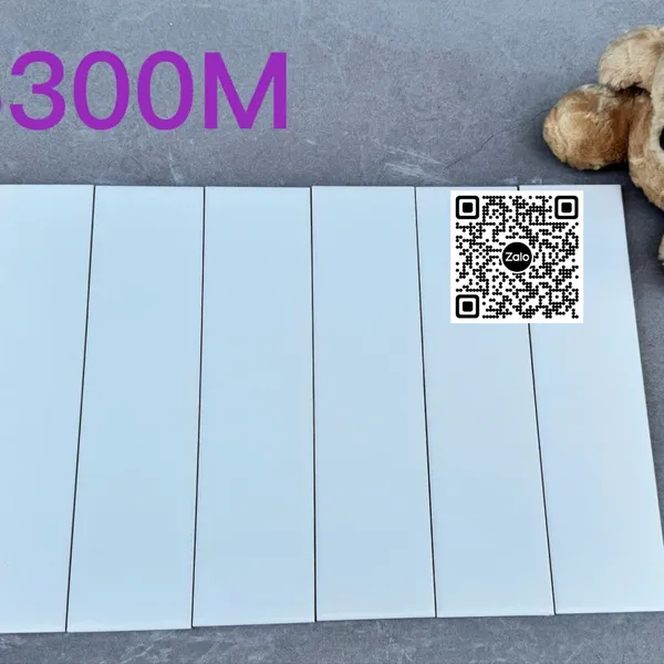 Gạch Thẻ 7.5x30 Ốp Lát Trang Trí màu trắng P75300M
