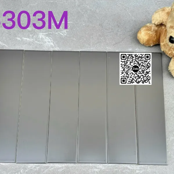 Gạch Thẻ 7.5x30 Ốp Lát Trang Trí màu xám P75303