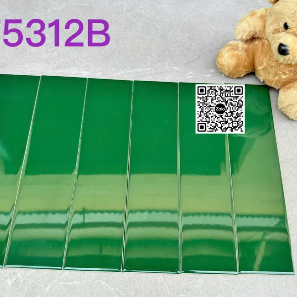 Gạch Thẻ 7.5x30 Ốp Lát Trang Trí màu xanh lá P75312
