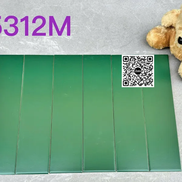 Gạch Thẻ 7.5x30 Ốp Lát Trang Trí màu xanh lá P75312