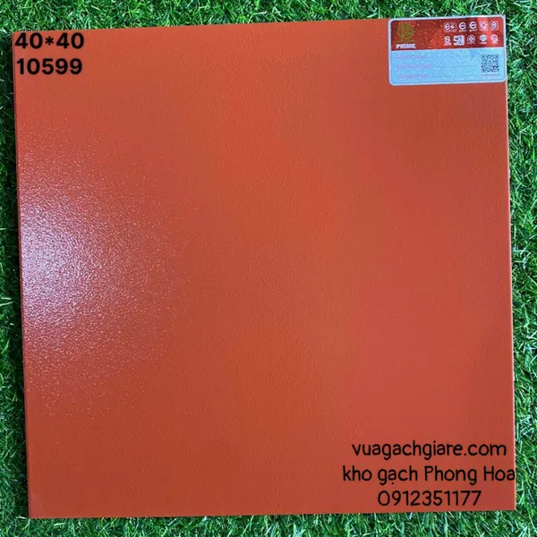 Gạch Tráng Men 40x40 Cotto PRIME màu đỏ 10599