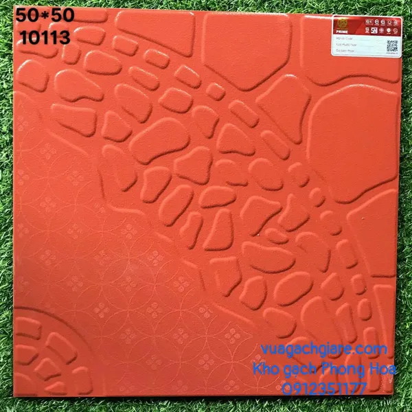 Gạch Tráng Men 50x50 Cotto PRIME màu đỏ 10113
