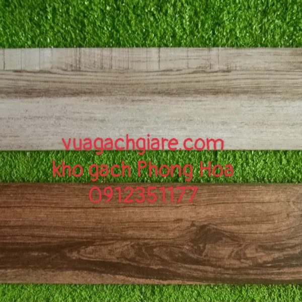 Gạch Vân Gỗ 15x80 Giá Rẻ CMC xám - nâu socola 158203 - 8157