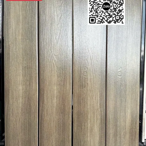 Gạch Đá Mờ Vân Gỗ - Gạch Giả Gỗ 15x80 Ốp Lát màu nâu TK50104