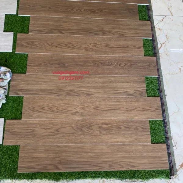 Gạch Vân Gỗ 15x90 Giá Rẻ xám ghi - nâu đất 95007 -19006