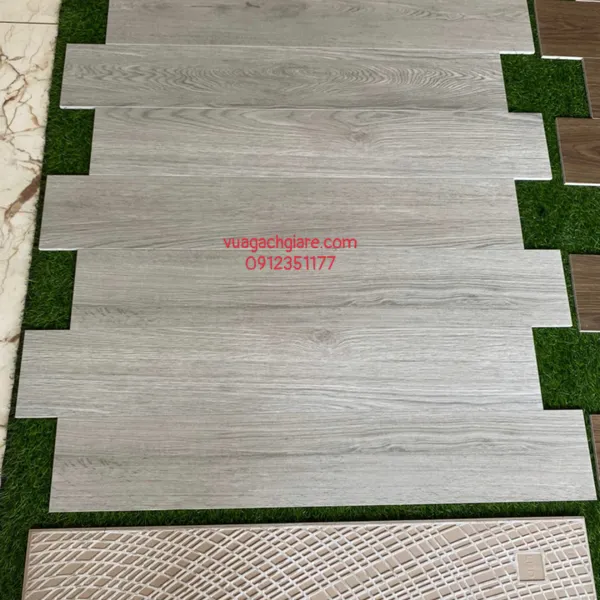 Gạch Vân Gỗ 15x90 Giá Rẻ xám ghi - nâu đất 95007 -19006