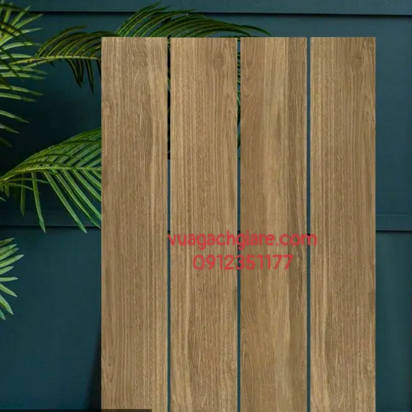 Gạch Vân Gỗ 15x90 AMY xám đậm - nâu đất