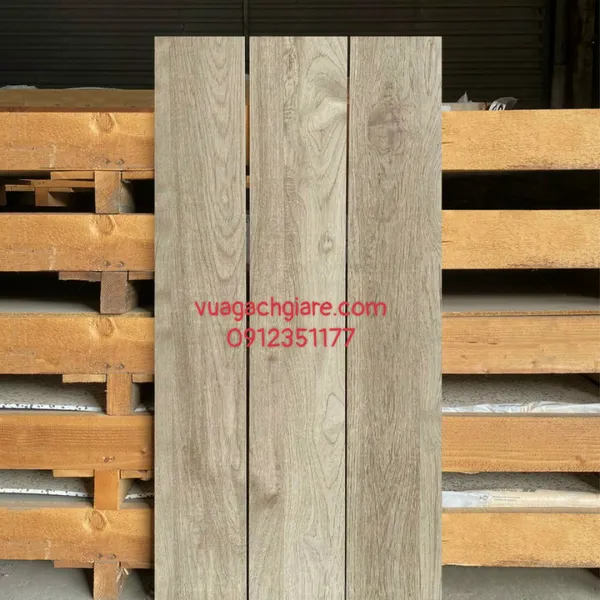 Gạch Vân Gỗ 195x1200 Ấn Độ màu nâu