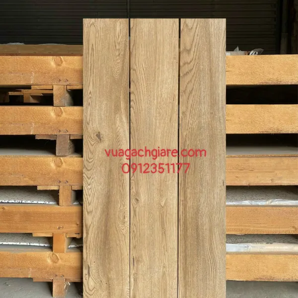 Gạch Vân Gỗ 195x1200 Ấn Độ màu nâu