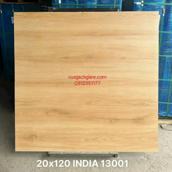 Gạch Vân Gỗ 20x120 Ốp Lát Ấn Độ Giá Rẻ nâu vàng 13001 - 13003