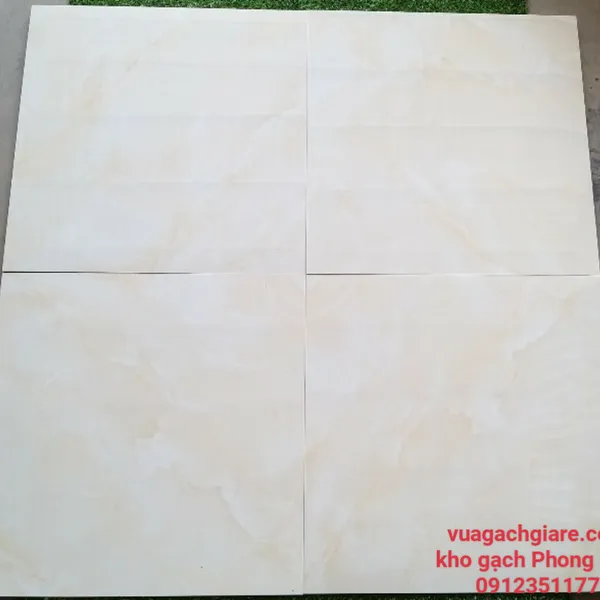 Gạch Đá Lát Nền 60x60 vân kem vàng MT602