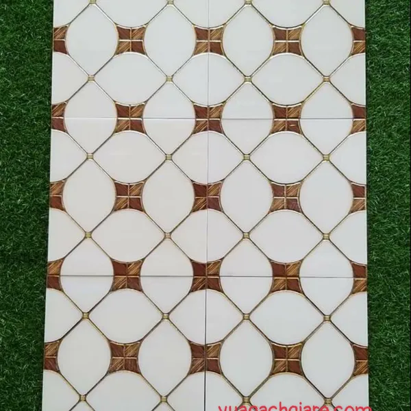 Gạch Trang Trí 30x30 Khắc Kim Nhũ Vàng 306