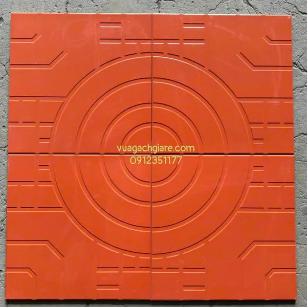 Gốm Cotto 50x50 TAKAO màu đỏ