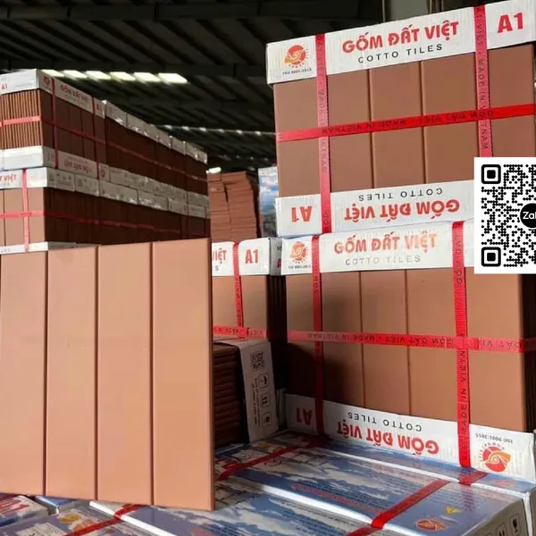 Gốm Đất Việt Thẻ 6x24 Ốp Dán Trang Trí