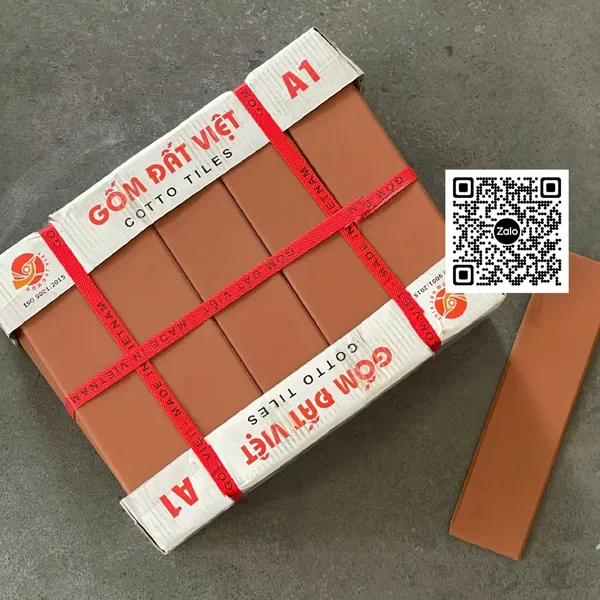 Gốm Đất Việt Thẻ 6x24 Ốp Dán Trang Trí