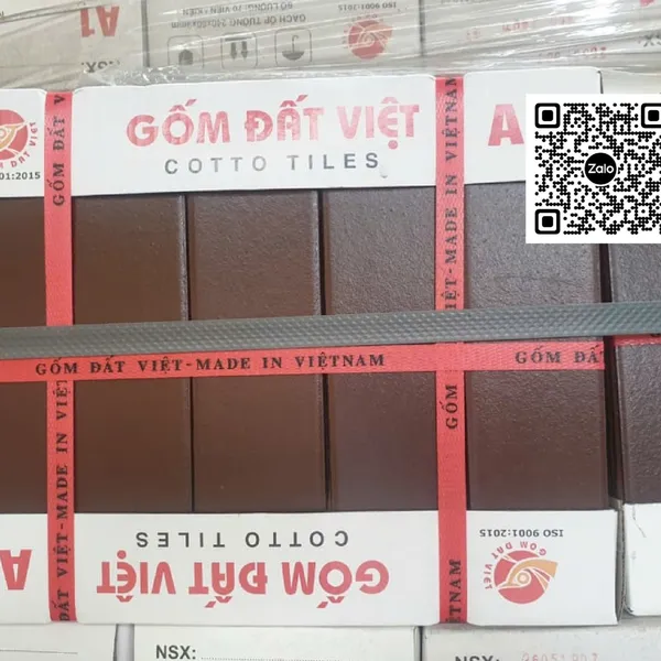 Gốm Đất Việt Thẻ 6x24 Ốp Dán Trang Trí