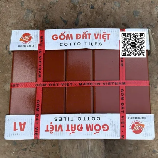Gốm Đất Việt Thẻ 6x24 Ốp Dán Trang Trí