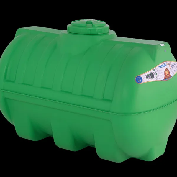 Bồn Nhựa Plasman HDPE Tân Á Đại Thành 500L Nằm màu xanh lá