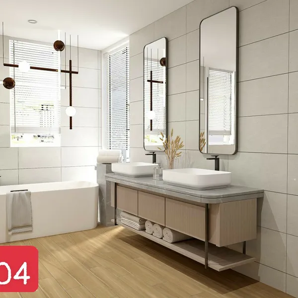 Gạch Đá Vân Gỗ Lát Nền 15x90 AMYGRES 4104