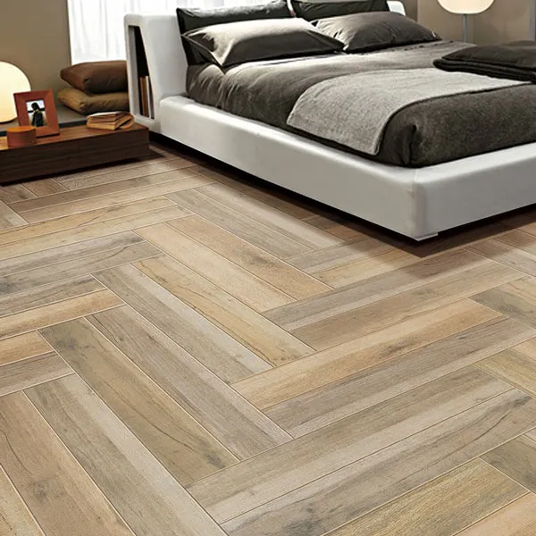 Gạch Vân Gỗ 15x90 Viglacera nâu vàng 15904