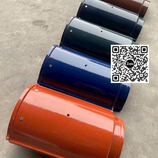 Ngói Lợp Tráng Men Takao Bình Định màu xanh dương - màu xám - màu đen