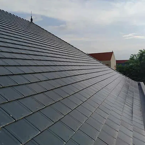 Ngói Lợp Nhà Phẳng BM màu đen F07