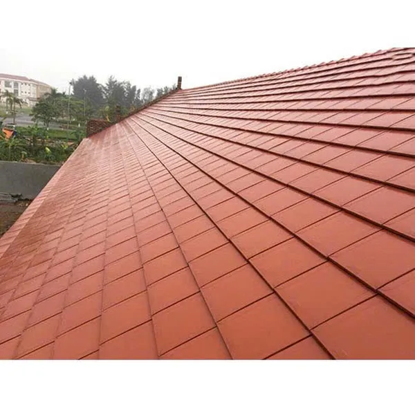 Ngói Lợp Nhà Phẳng BM màu đỏ F10