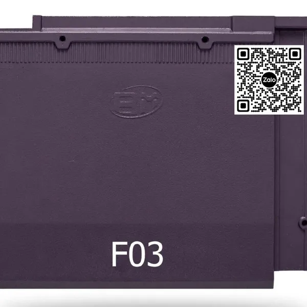 Ngói Lợp Nhà Phẳng BM màu tím F03