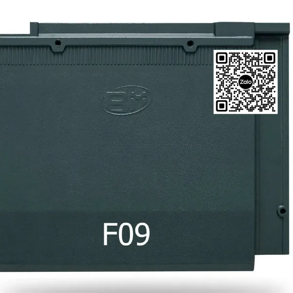 Ngói Lợp Nhà Phẳng BM màu xanh rêu F09