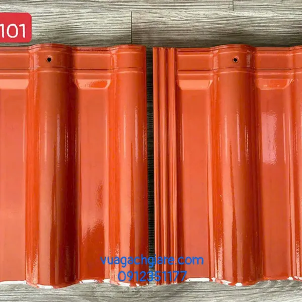 Ngói Lợp Tráng Men Takao Bình Định màu đỏ - màu cafe - xanh rêu - xanh coban
