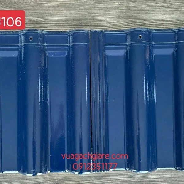 Ngói Lợp Tráng Men Takao Bình Định màu đỏ - màu cafe - xanh rêu - xanh coban